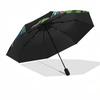 Monster Truck Themed Travel Umbrella 8 Ribs Automatic Opening and Closing, Portable Folding Design, Compact and Stylish Umbrella Suitable fo