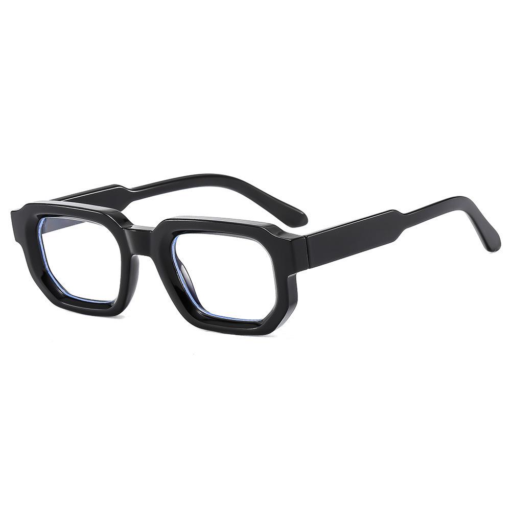 Box sunglasses, European and American retro square thickened small frame fashion sunglasses women's Sunglasses