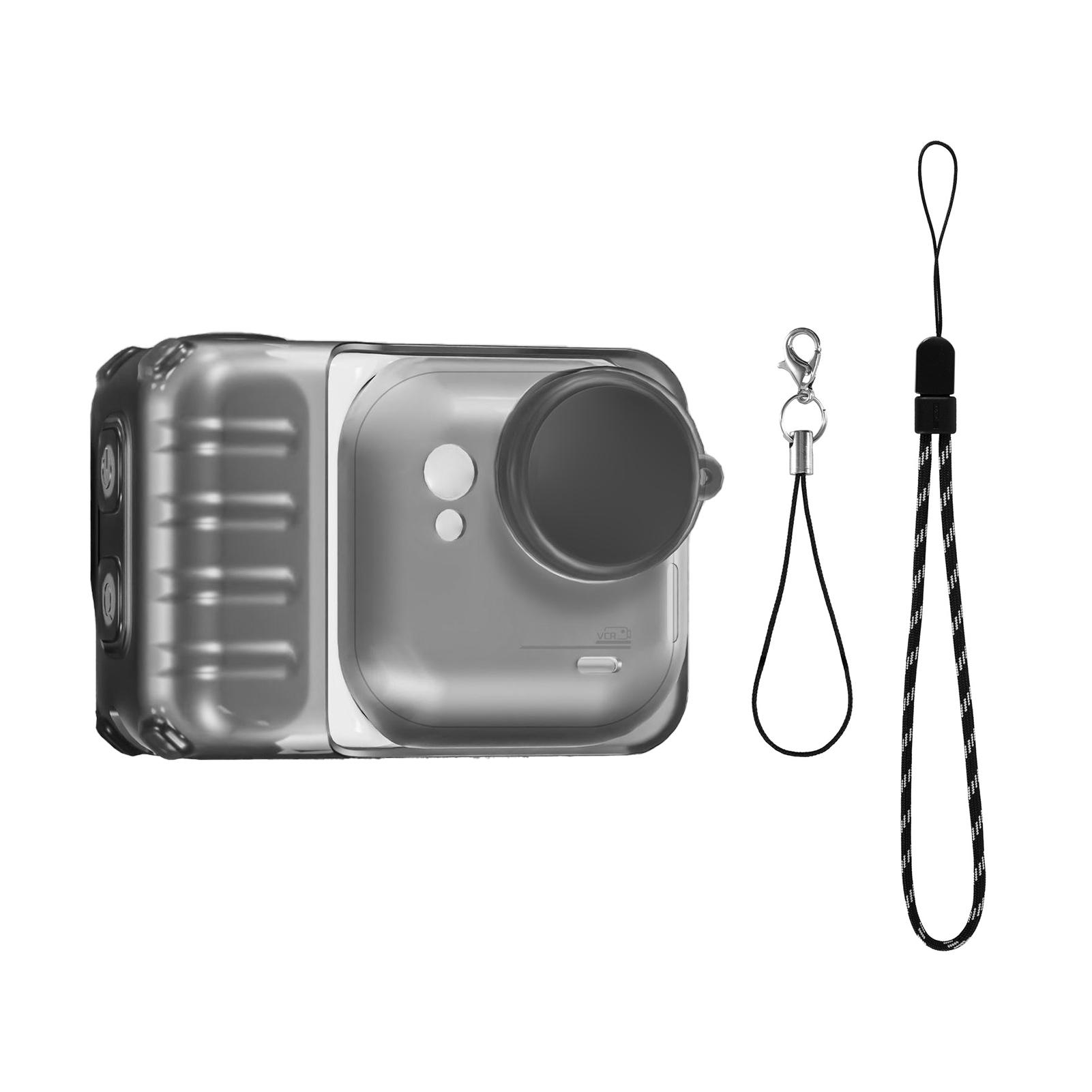 

Shockproof Anti-Scratch Camera Protective Cover with Lens and Lanyard Fit for Go