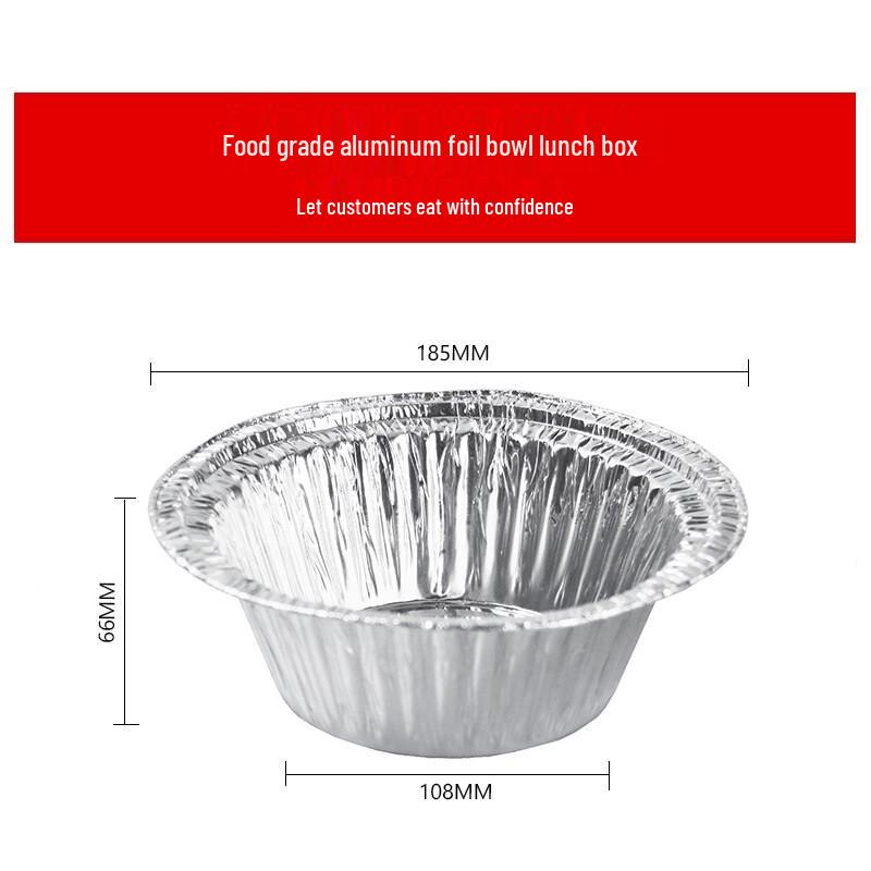 Disposable Aluminum Foil Takeout Bowls