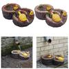 Outdoor Duck Garden Statue Animal Sculpture Resin Ornament Decorations for Courtyard