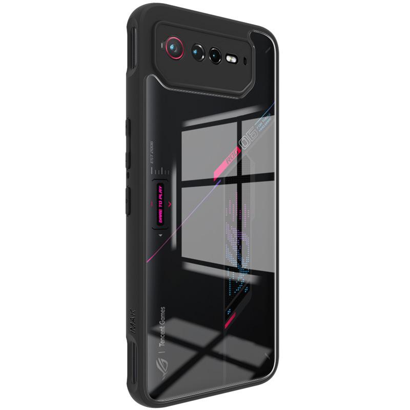 IMAK UX-9A Series for Asus ROG Phone 6 5G Clear Case TPU Frame PC Back Phone Cover