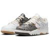 Nike x NIGO Air Force 3 Low top Skateboard Shoes Men's White Gray Asian Version IB1801-001