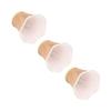 3PCS Modern Fabric Lampshade E14 ClipOn Wall Lamp Candle Chandelier Lamp Shade for Table Light