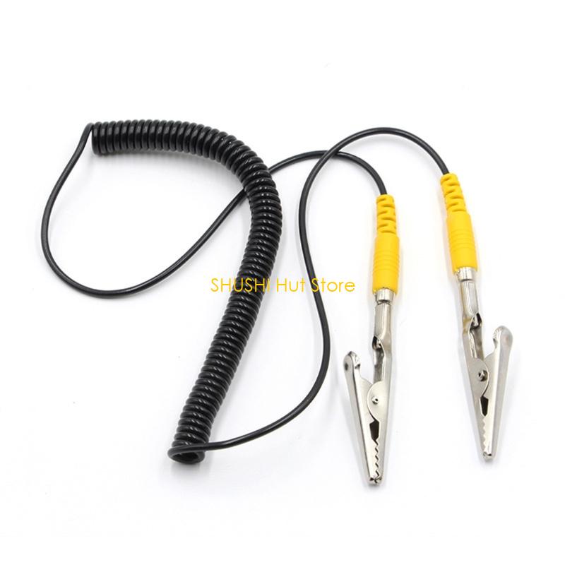 Professional Anti Static ESD Ground Wire Wire Electrostatic Cable Wrist D57B