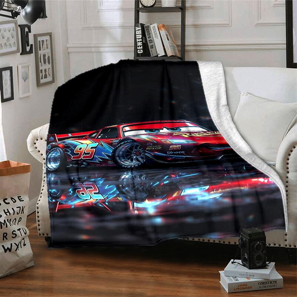 Mcqueen Space Blanket Soft Throw Blanket For Home Bedroom Bed Sofa Travel Office Solid Christmas Blanket