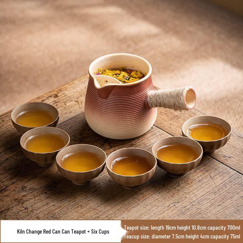 ZISIZ Large Capacity Metal Stove Tea & Milk Pot