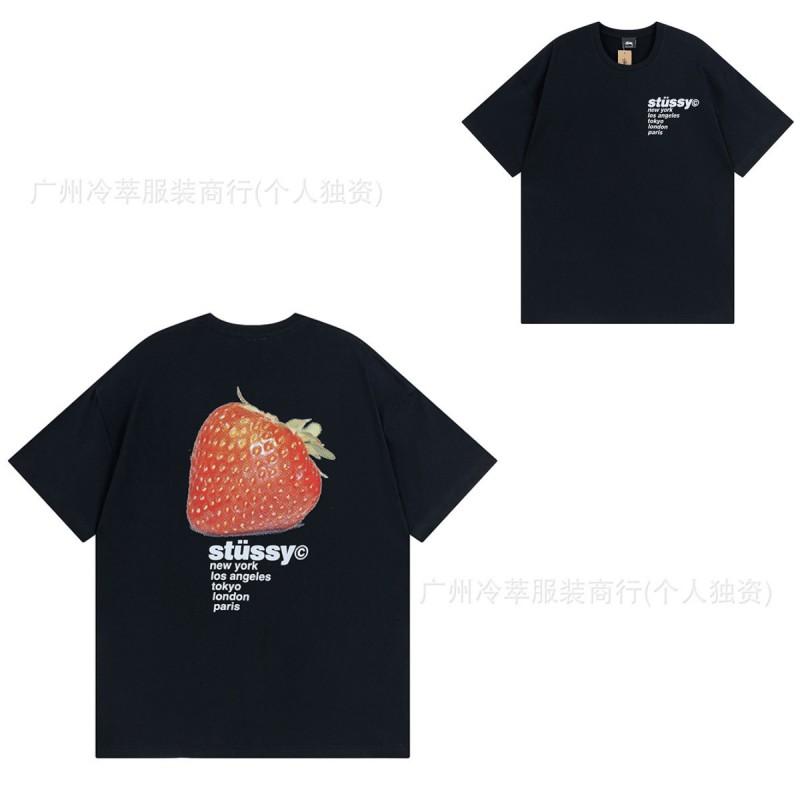 Mens Streetwear Short Sleeve T-Shirt Cotton Print Tee Casual Unisex Fit 2025