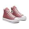 Converse Chuck Taylor All Star Lift Platform Seasonal Color High Top Canvas Shoes Women sneakers Red-Brown A01367C