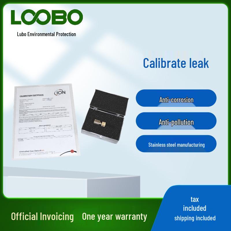 

UK Ion Calibration Leak for Leak Detection Systems, Stainless Steel Fittings