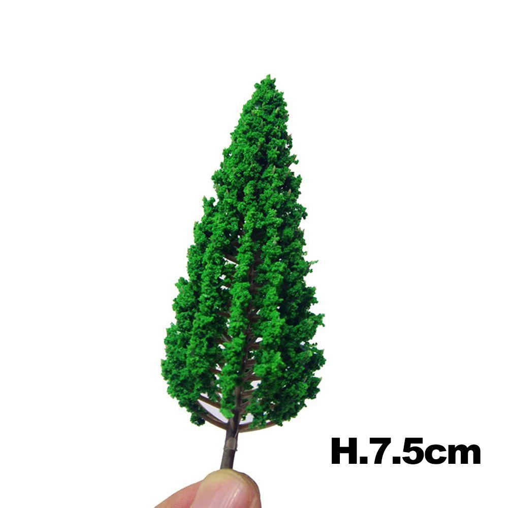 Garden Railroad Decoration Miniature Pine Tree Scene Model Micro Landscape Artificial Greenery