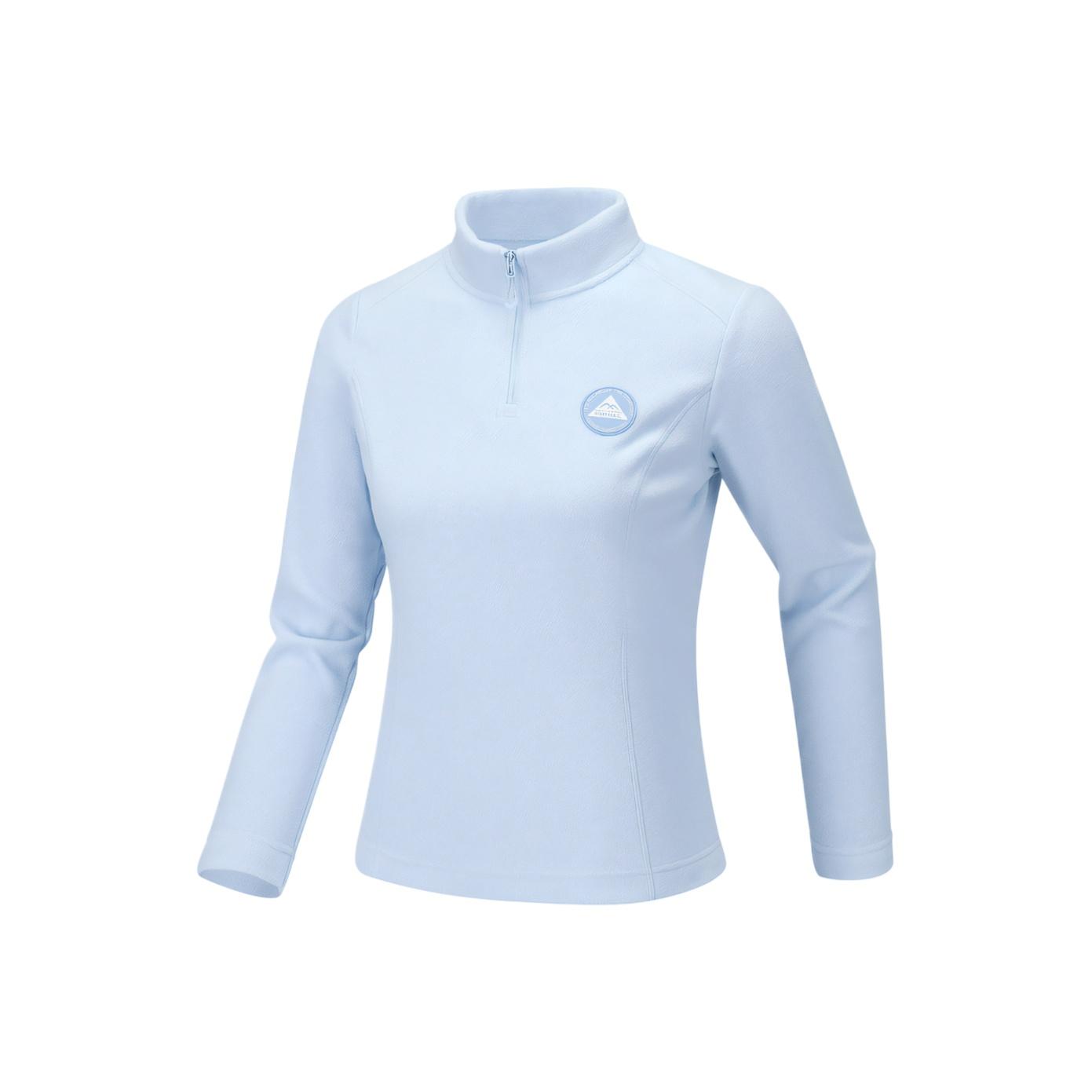 Skechers Outdoor Series Stand Collar Long Sleeve Fleece Sweatshirt Women sweatshirt P425W231-026P M