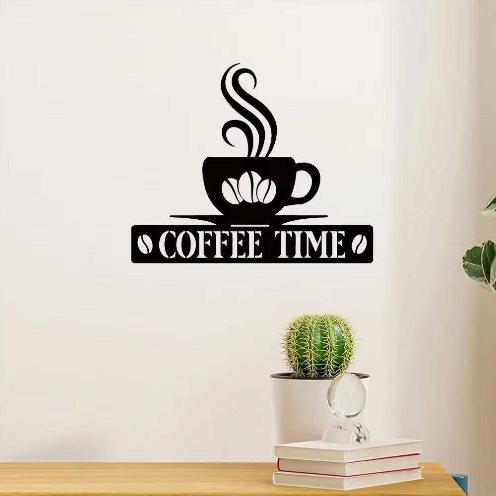 Stunning Rustic Metal Wall Art! Personalized Coffee Bar Sign.For Kitchen, Cafe, Restaurant decor.Perfect Gift for Coffee Lovers.