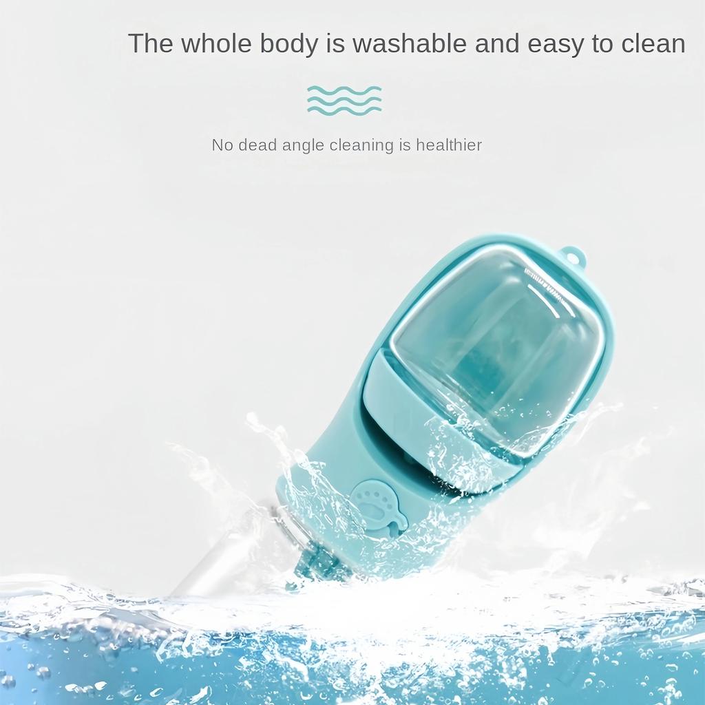Portable Dog and Cat Water Bottle with Storage Container for Food and Water, Puppy Bowl, Pet Bowl, Dogs, Outdoor Travel Supplies for Pets