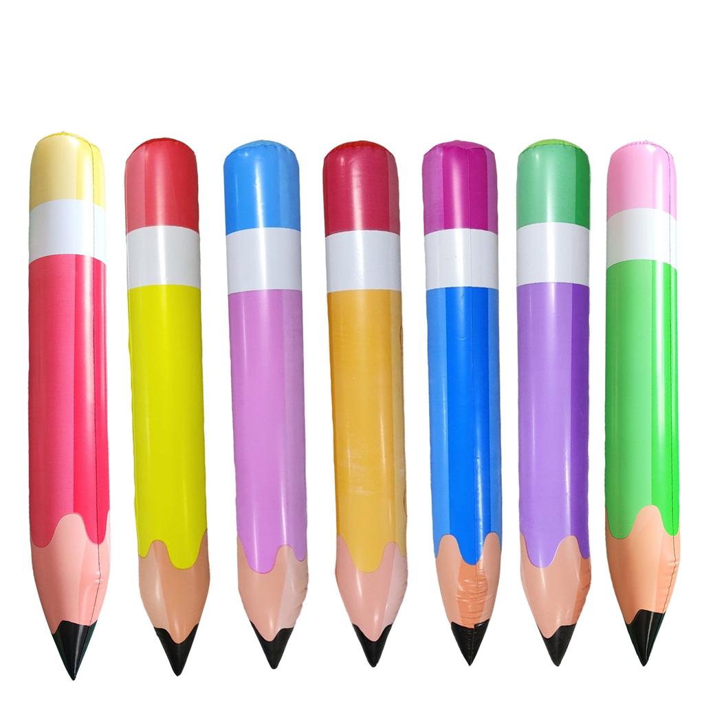 Pencil Balloons 70 Pack Assorted Colors for Birthday Party Decorations