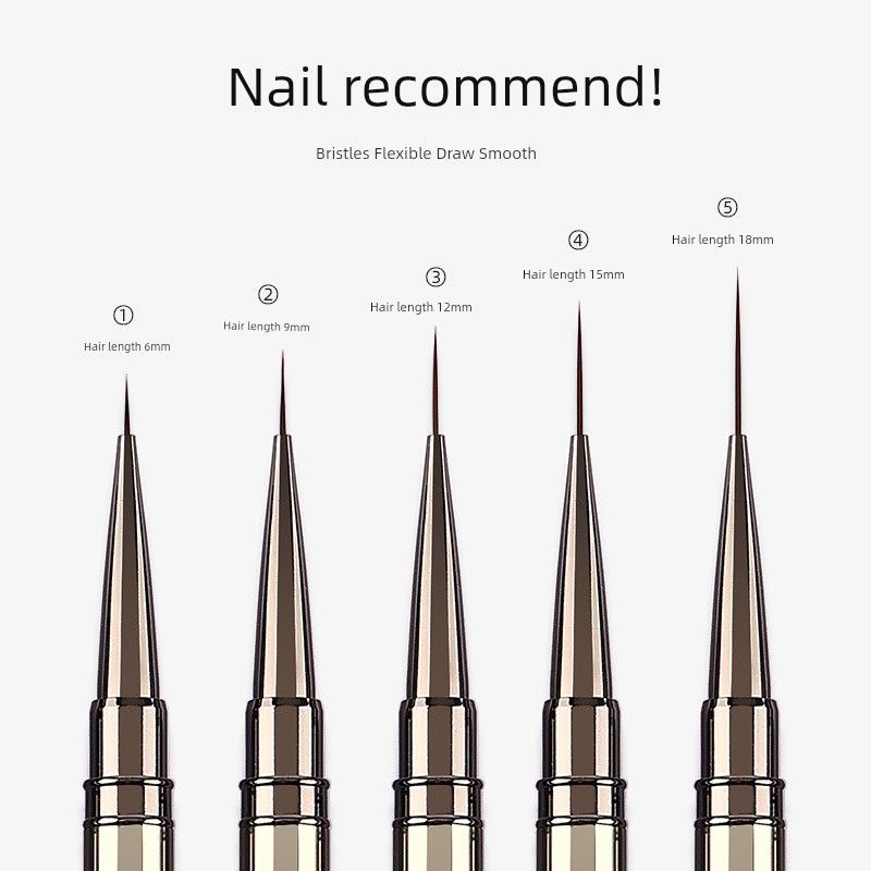 Fine High-End Long Special Manicure Line Drawing Pen