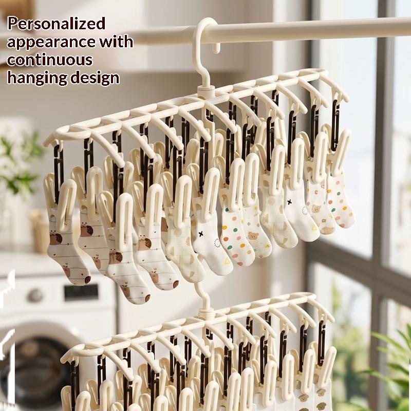 New Multiple Suspender Hanger Underwear Vest Storage Artifact Dormitory Wardrobe Hanger Hook Multifunctional Bag Storage Rack