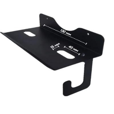 For Workshop Chainsaw Holder Power Tool Bracket Space Saving Metal Construction Iron Material Wall Mount Design