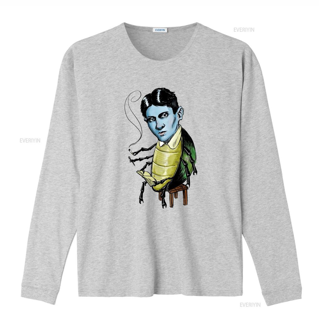 Franz Kafka Inspired T Shirt Unique Literary Design for Book Lovers High Quality Print on Comfortable Fabric vintage Washed