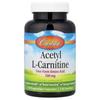 Carlson Labs Acetyl-L-Carnitine 500mg Veggie Capsules, 120 Count