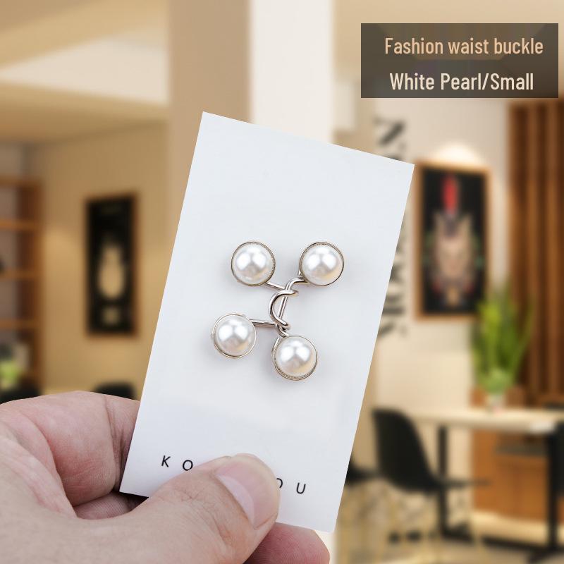 Adjustable Waist-Cinching Stretch Buttons for Jeans