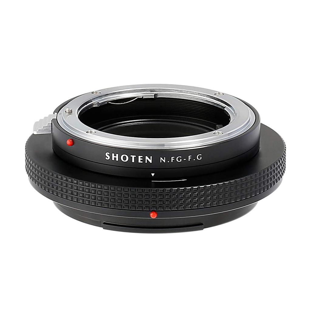 SHOTEN Mount Adapter F Mount Type Lens Fujifilm GFX G Mount with