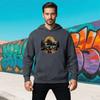 2025 New Hot-selling Men's Autumn and Winter Car Printing Sweatshirt Sweater Versatile Sports and Leisure Loose Hoodies Sweater