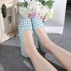 Woman Fashion Real Leather Flat Sandals Plus size 41 42 43 Woman Casual Comfortable Soft Loafers Designer Braid Cut-outs Shoes