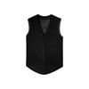 Clear old money, Tencel linen v-neck sleeveless light knitted design vest top