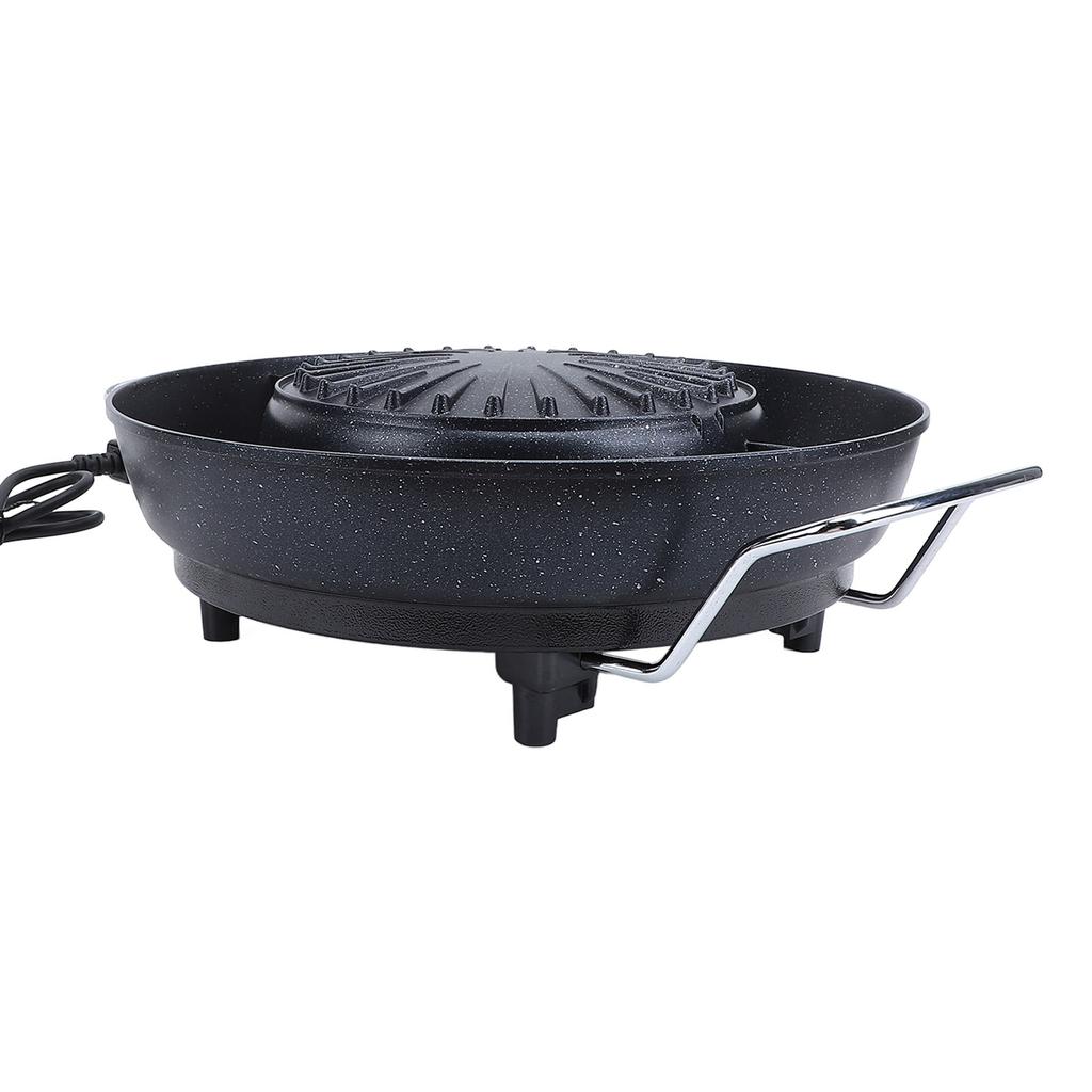 1800W horký hrnec s grilem 2 v 1 korejský elektrický gril BBQ Hotpot Pot Combo nepřilnavý rychlý a rovnoměrný
