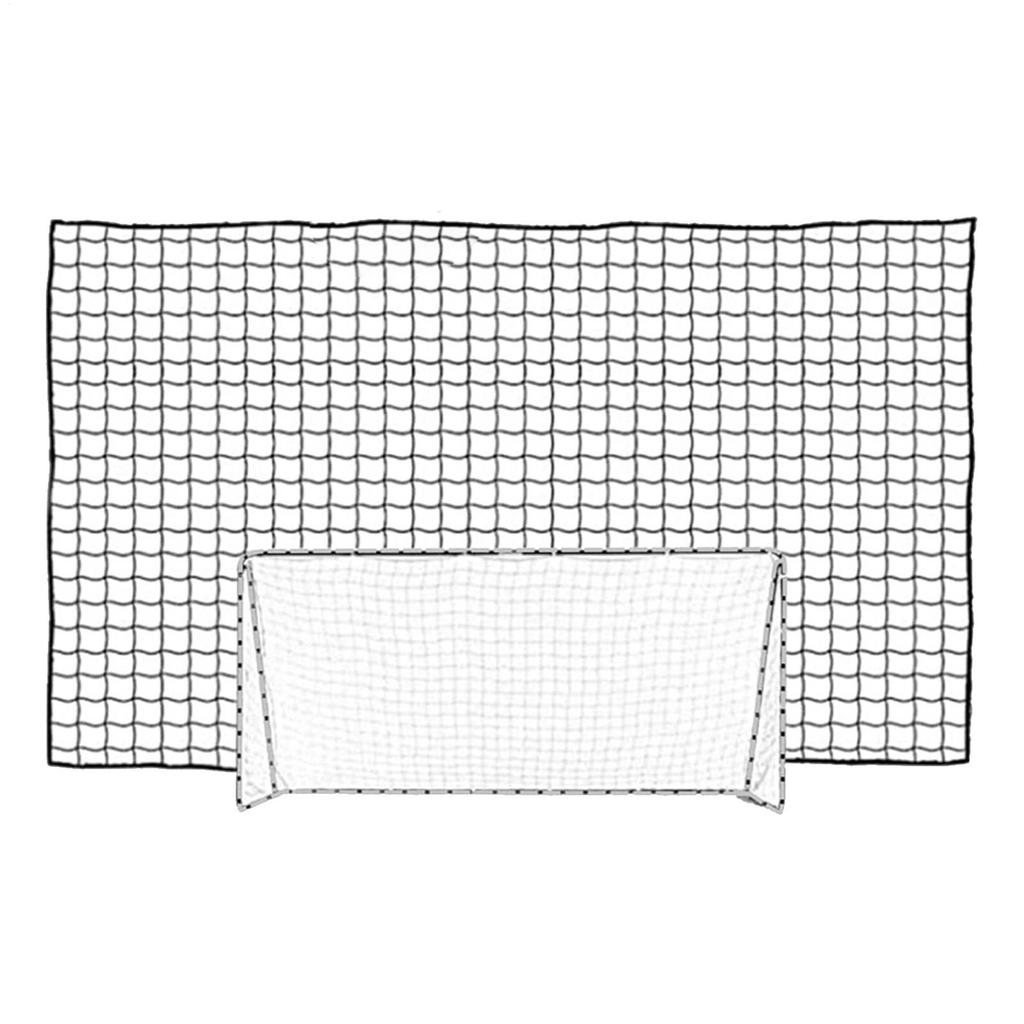 Portable Soccer Net Football Backstop Net Baseball Hitting Net Softball Barrier Net Volleyball Training Stop Net Equipment