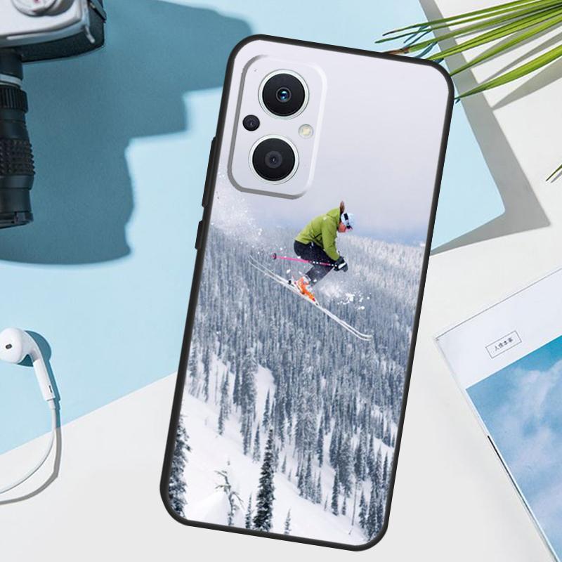 Ski Neige Snowboard Cover For OPPO Reno 7 8 Lite 10 12 13 14 Pro 11 F 12F 13F 14F OPPO Find X8 X5 X6 X9 Pro Case