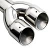 srasakan Car Muffler Cutter, Downward Type, 2 Pieces, Diameter 2.5