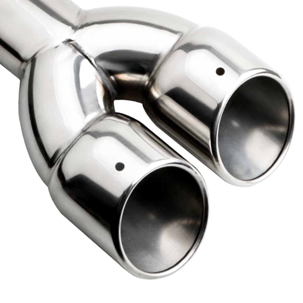 srasakan Car Muffler Cutter, Downward Type, 2 Pieces, Diameter 2.5