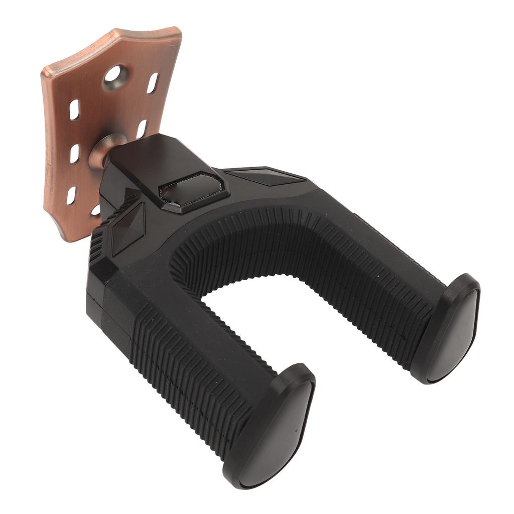 Guitar Wall Mount Hanger Guitar Neck Bracket Hook Self Locking Holder Musical Instrument