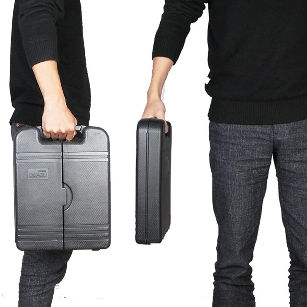 DOWELL Tool Set for Home Hand Tool Kit with Wrench Set and Plastic Tool Box Storage Case 90-Piece Repair,