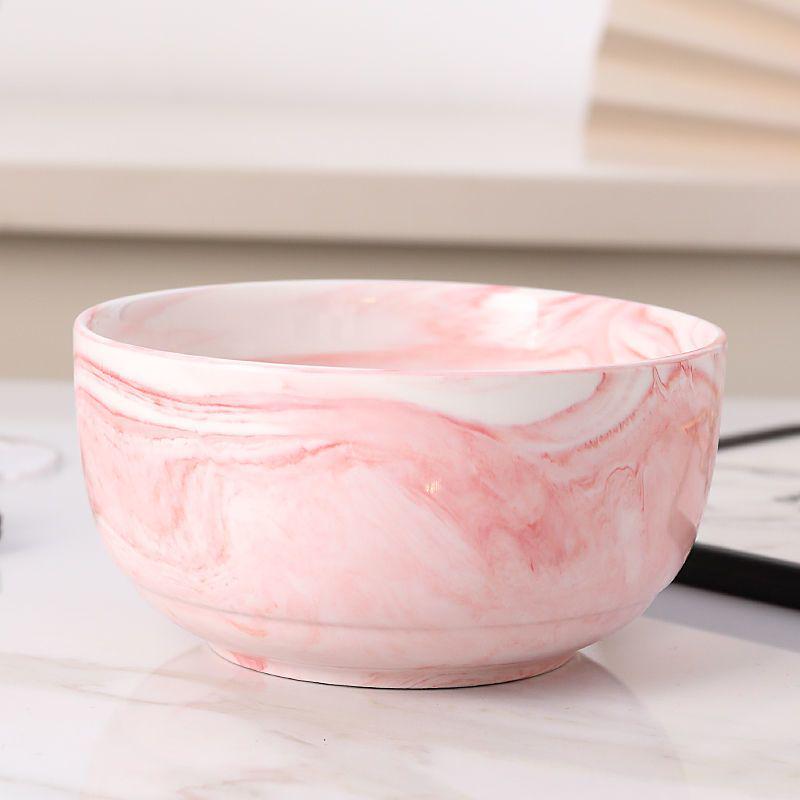 Japanese Ceramic Noodle & Soup Bowl - Large, Korean Style, Ideal for Couples & Students, Perfect Home Tableware.