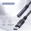 USB Type C to Auxs Sound Adapter Female 3.5mm Headphone Jacks Cable for Phone 16 15
