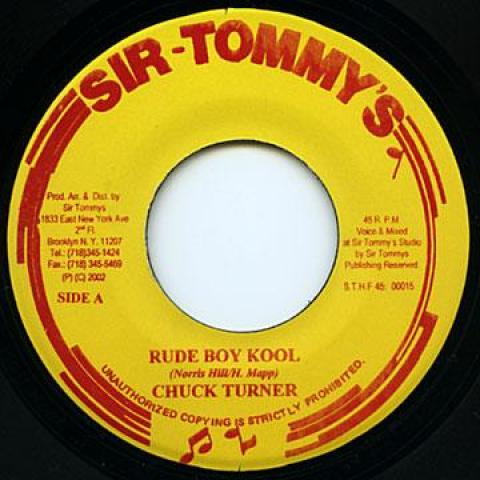 

7-дюймовая пластинка ЧАК ТЕРНЕР / КРИГЛЕНД - Rude Boy Kool / A Pure Madness Sir Tommy s 2007 Ямайский Регги, Ска и Даб