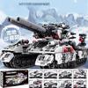 New Military Vehicle Tank 8 In1 Airplane Truck Model Building Blocks DIY Bricks Kids Construction Toys Gifts For Boys Adult