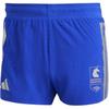 Logo Elastic Waist Three-Quarter Casual Shorts Men Shorts Blue JN5534