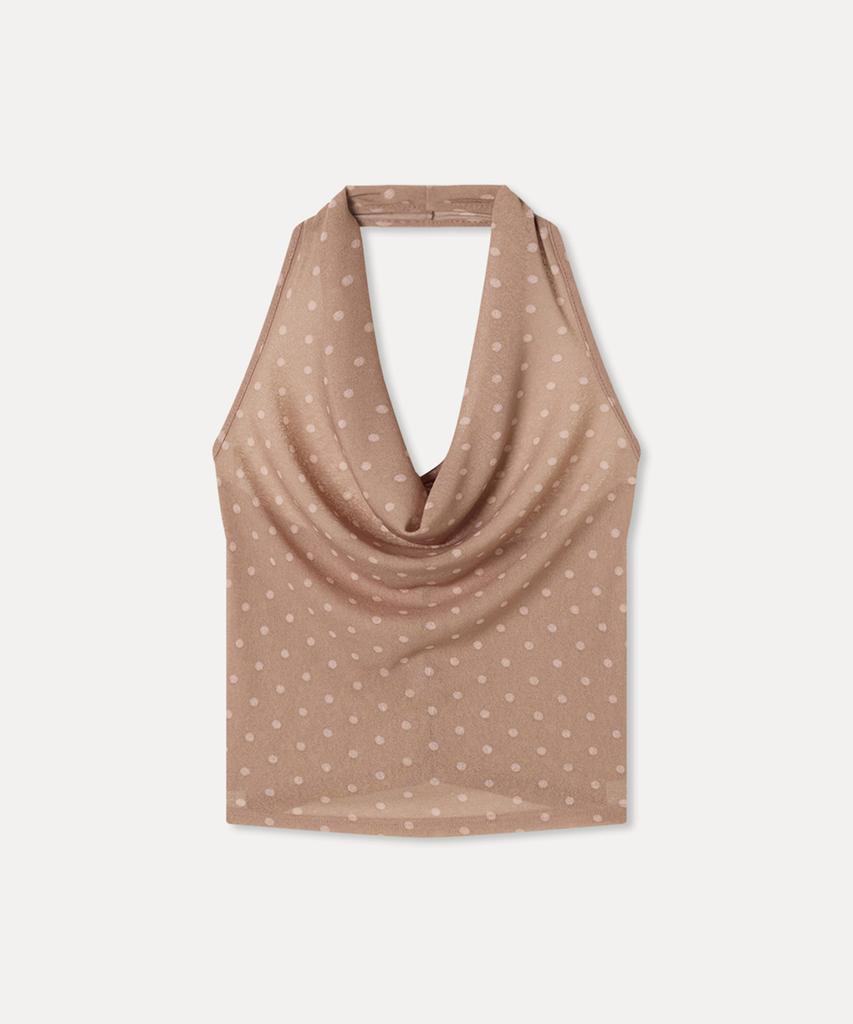 MIXXO Dot Halter Neck Sleeveless_Miwhng62Ms