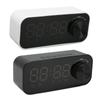 Bluetooth-Lautsprecher Wecker Radio Digitales LED-Display Subwoofer Mini Spiegel Bluetooth-Lautsprecher Alar