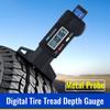 Electronic Digital Tire Tread Depth Gauge 0-25mm Tread Thickness Vernier CaliperThread GaugeElectronic Measuring Test Instrument