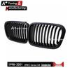 Mattschwarzer Kühlergrill für BMW 3er E46 (1998-2001) 4-Türer