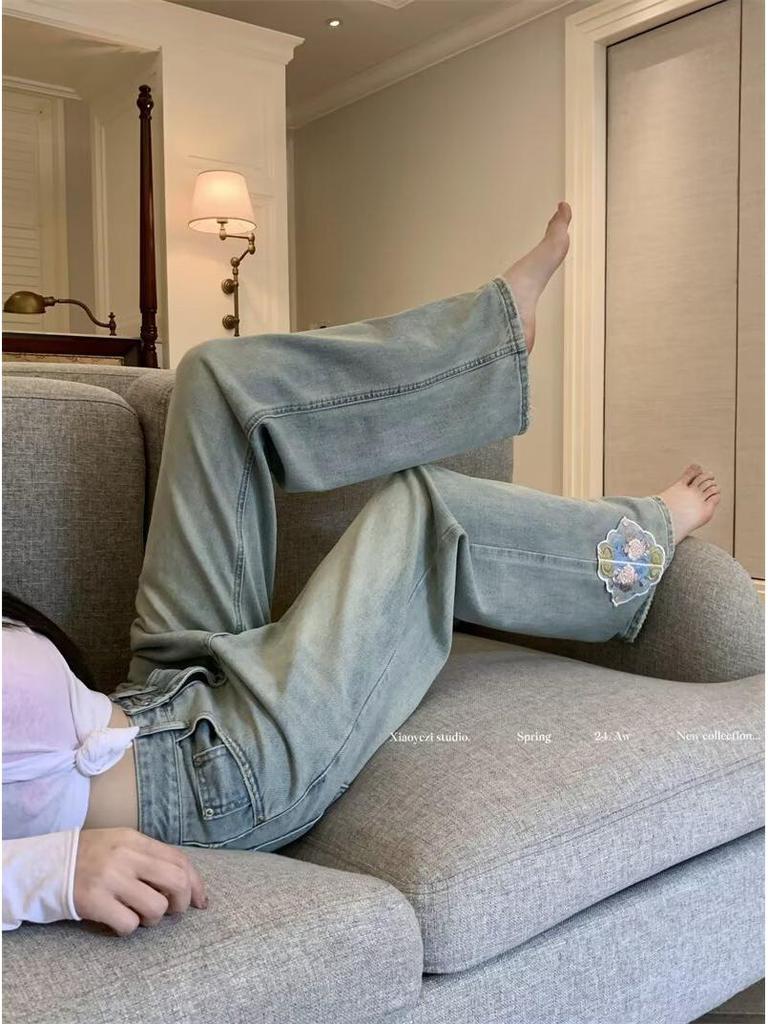 National Style Embroidered Women's Jeans - Guangzhou Xintang Source