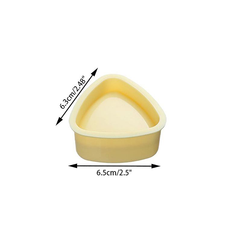 

Форма для приготування суші Машина для приготування суші Onigiri Rice Ball Food Press Трикутна форма для машини для приготування суші Японські кухонні набори бенто 1