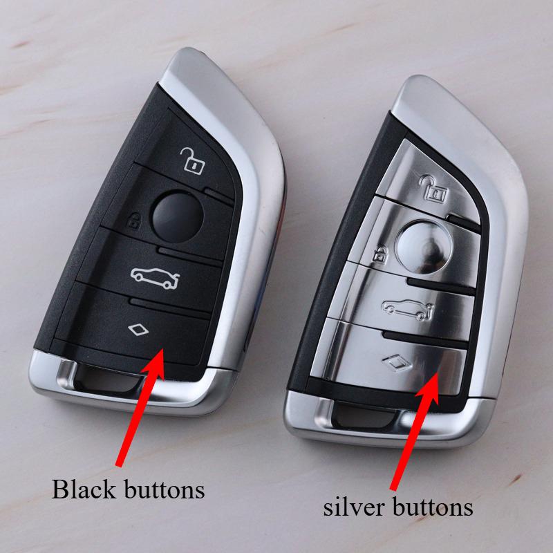 3 4 Buttons Car Key Fob Case Shell Housing For Bmw 1 2 7 Series X1 X5 X6 X5M X6M F G Class F15 F16 G30 7 Series G11 X1 F48 F39