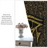 Ancient Egyptian Curtains Eye Horus Golden Hieroglyphs Print Window Treatments Living Curtain Vintage Made Of Polyester Washable
