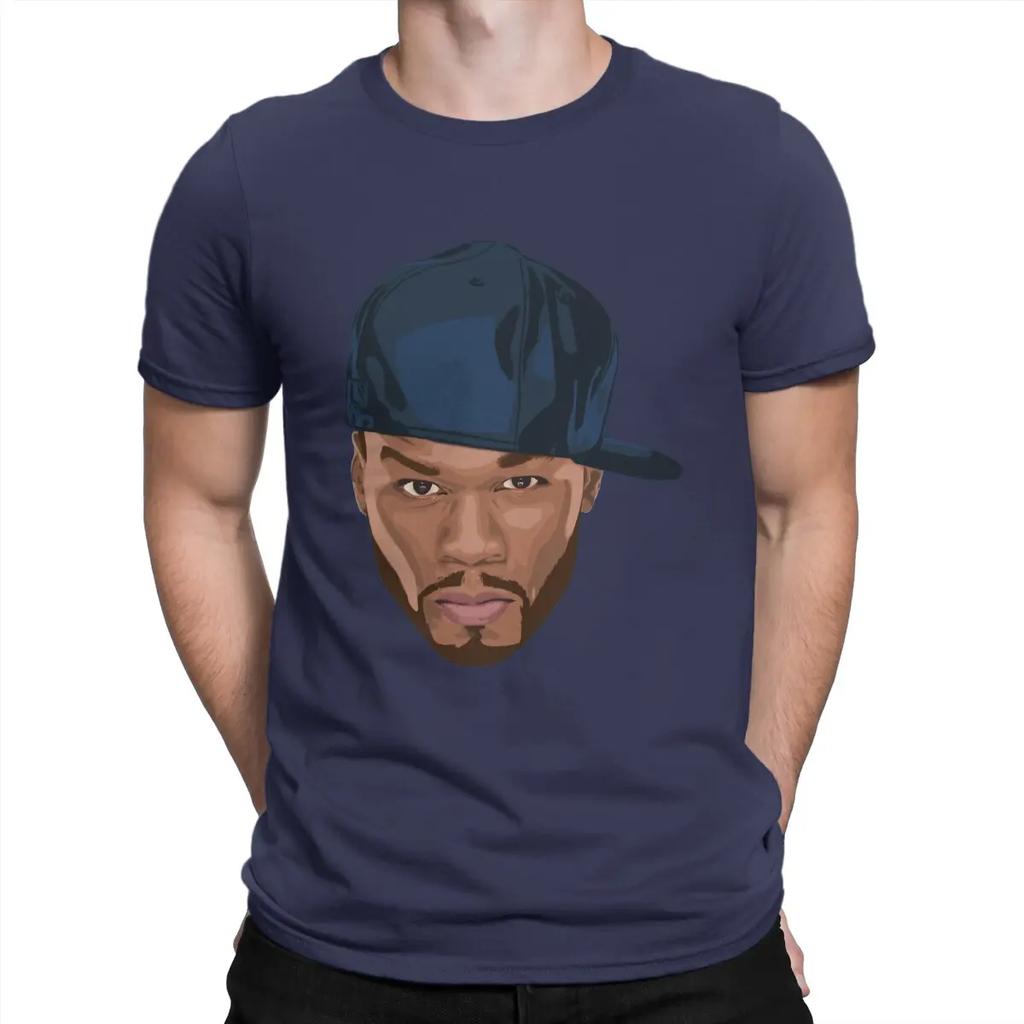 Popular American Rap Singer Unique TShirt 50 Cent Casual T Shirt Newest T-shirt For Adult Unisex